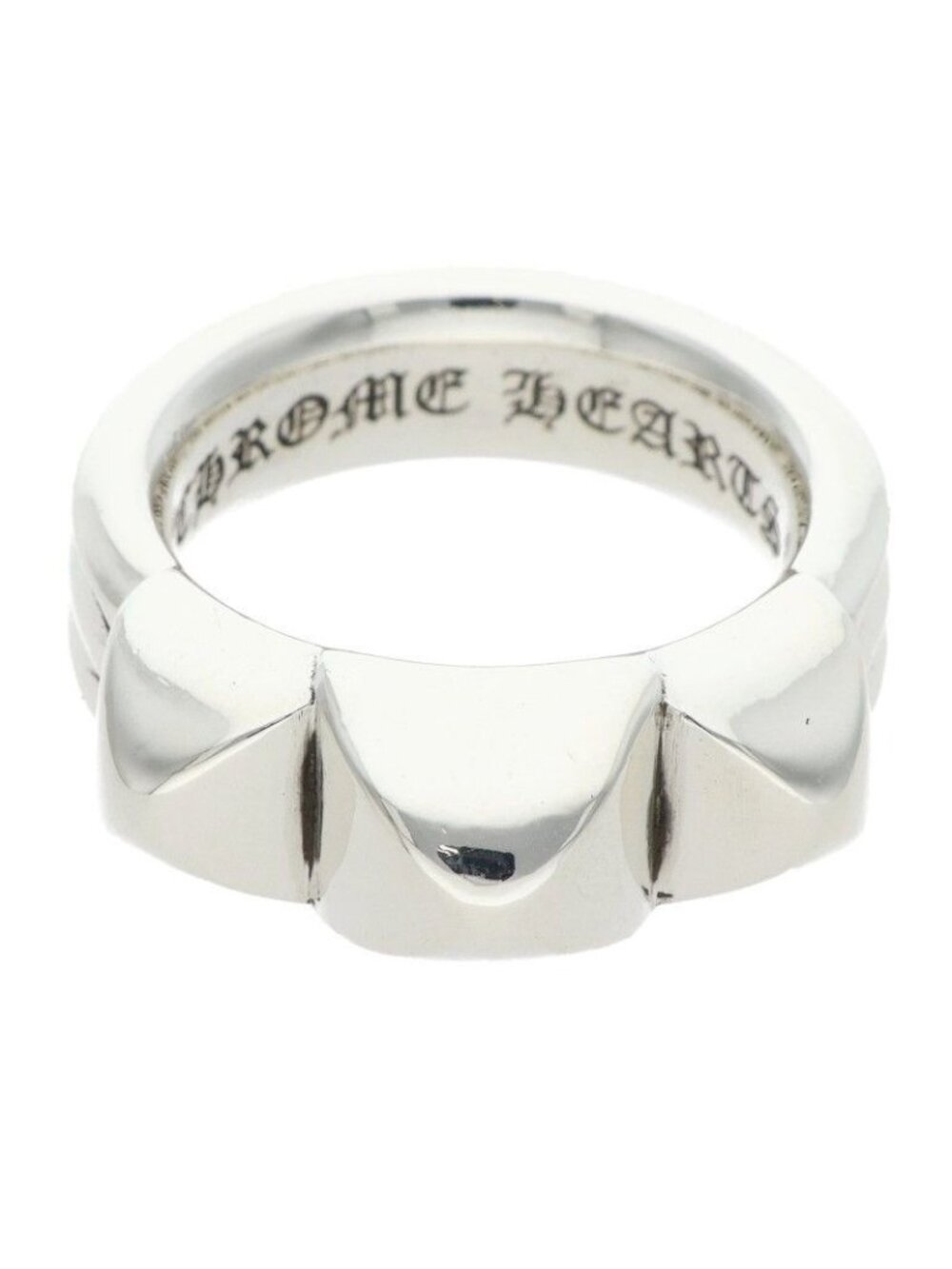 Chrome Hearts Waxd Pnk Waxed Punk Silver Ring